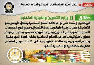 الحكومه تنفى شائعة نقص السلع...