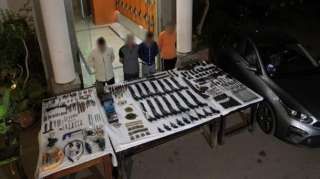 ضبط عناصر تشكيل عصابى تخصص...