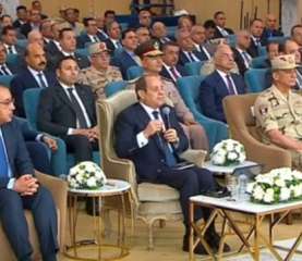 الرئيس السيسى يشكر القائمين على...