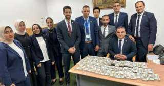 جمارك مطار برج العرب الدولى...