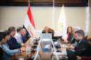 وزيرة البيئة تلتقى بفريق مشروع...