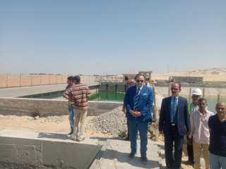 رئيس مركز ملوي بالمنيا يتابع...