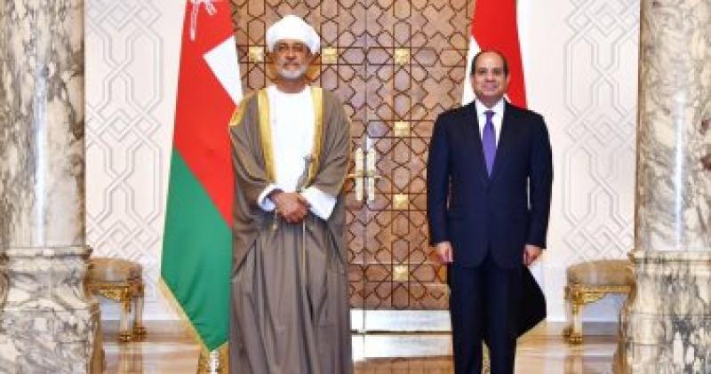الرئيس السيسى وسلطان عمان