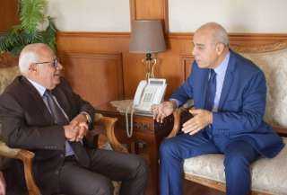 محافظ بورسعيد يستقبل نائب رئيس...