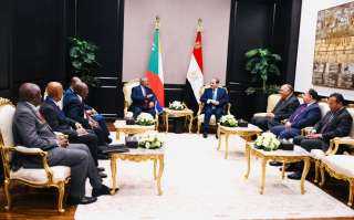 السيسي يلتقى في شرم الشيخ...