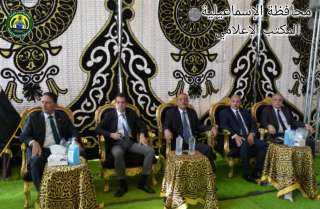 محافظ الإسماعيلية يضع حجر الأساس...