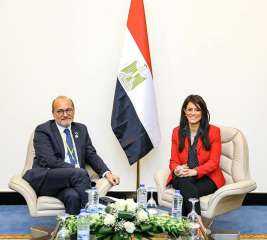 المشاط تلتقي المدير التنفيذي للوكالة...