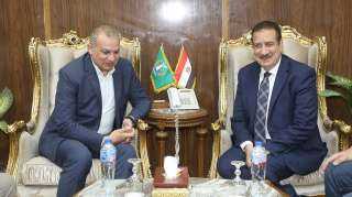 محافظ المنوفية يستقبل رئيس مجلس...