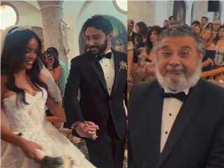 بالصور.. فرح نجل ماجد الكدواني...