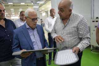 محافظ بورسعيد يتابع سير العمل...