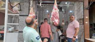 ضبط 39 كجم لحوم ودواجن...