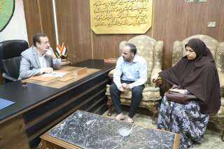 محافظ المنوفية يلتقى الطفل ”...