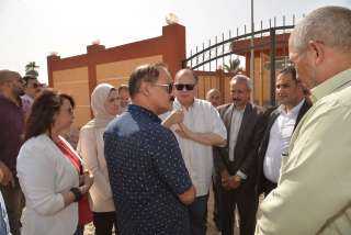 محافظ أسيوط يتفقد أعمال تنفيذ...