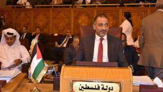 مندوب فلسطين بالجامعة العربية يطالب...