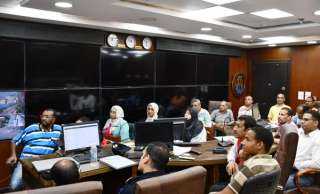 محافظ أسوان يتابع فعاليات التدريب...