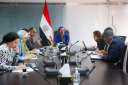 وزيرة البيئة تعقد إجتماعاً مع...