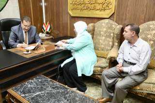 محافظ المنوفية  يفحص شكاوى...