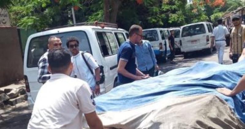 حملات مكبرة لرفع إشغالات وتعديات المقاهى بالجيزة