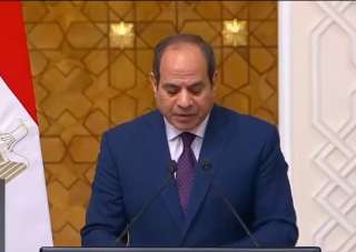 كلمة الرئيس السيسي بالمؤتمر الصحفى...