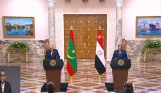 الرئيس السيسى ونظيره الموريتاني يثمنان...