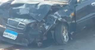إصابة 3 اشخاص فى حادث...
