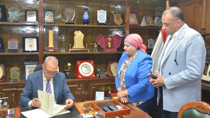 محافظ القليوبية يعتمد نتيجة الشهادة الاعدادية