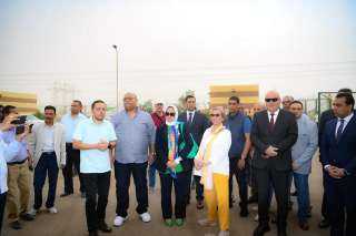 وزيرة البيئة تواصل جولتها بمحافظات...