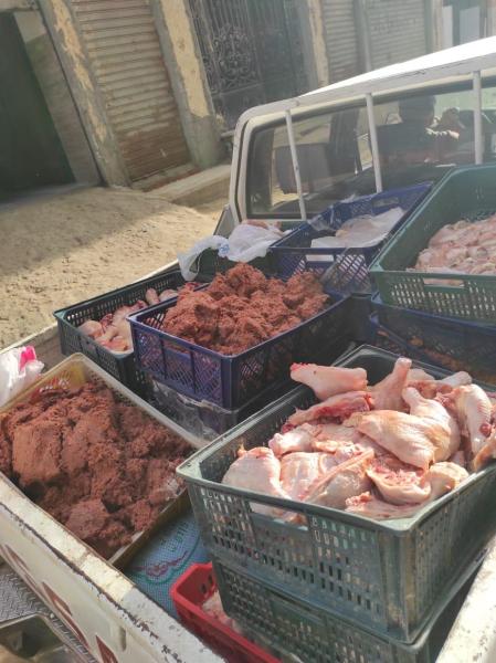 بيطرى المنوفية: ضبط ما يقرب من 29 طن لحوم ودواجن وأسماك غير صالحة للاستهلاك الآدمى