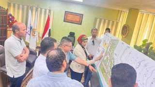 وفد من شركة cscec الصينية...