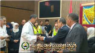محافظ شمال سيناء  يودع...