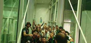 بعثة الأهلي تصل إلى مطار...