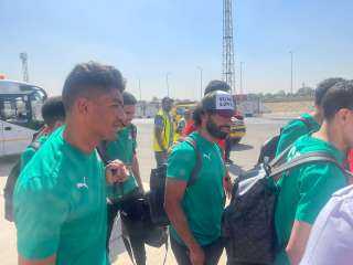 بعثة منتخب مصر تطير للمغرب...