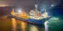 نجاح أول عملية تموين سفينة...