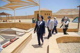 وزيرة البيئة تفتح أول نادى...