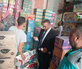 أشرف عطية يتابع جهود إزالة...