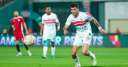 لاعبو الزمالك الدوليون ينتظمون فى...