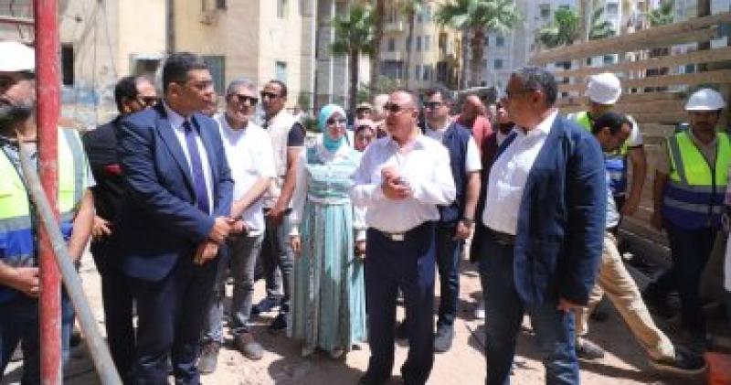 محافظ الإسكندرية فى زيارة تفقدية