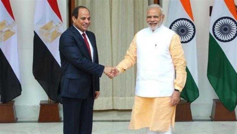 الرئيس السيسي ومودي