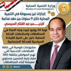 إنجازات غير مسبوقة في التنمية...