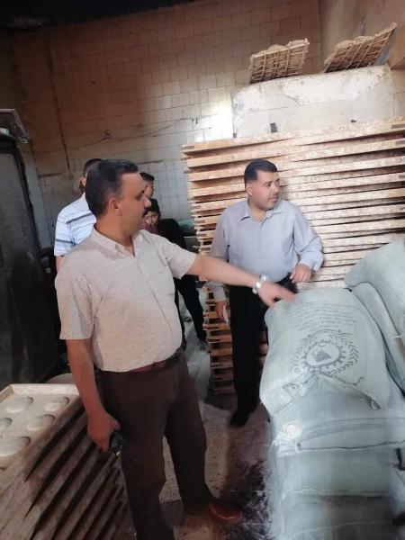 ٤٨ محضرا تموينيا فى حملة مكبرة على مخابز مركزين بالمنيا
