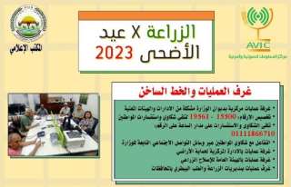 انفوجراف.. الزراعة X  عيد...