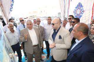 محافظ بني سويف يتفقد أعمال...