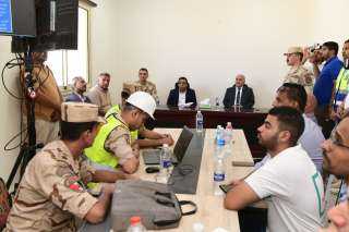 خلال زيارته لمشروعات حياة كريمه...