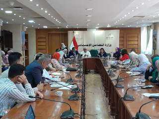 التضامن الاجتماعي تترأس اجتماع اللجنة...