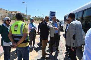 وزير الإسكان يتفقد أعمال تطوير...