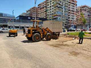 محافظ بورسعيد: استمرار أعمال تمهيد...
