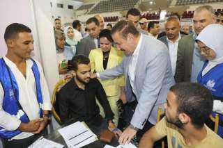 محافظ المنوفية : ملتقى توظيف...