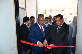 وزير التنمية المحلية ومحافظ الفيوم...