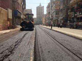 رفع كفاءة ورصف 6 طرق...