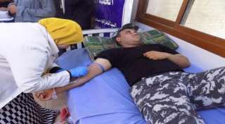 حملة للتبرع بالدم بمديرية أمن...